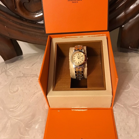 HERMES WATCH 14cm small hand only sold to Tradesy - Picture 2 of 16